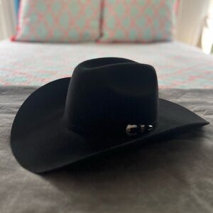 Elegant Black Western Hat